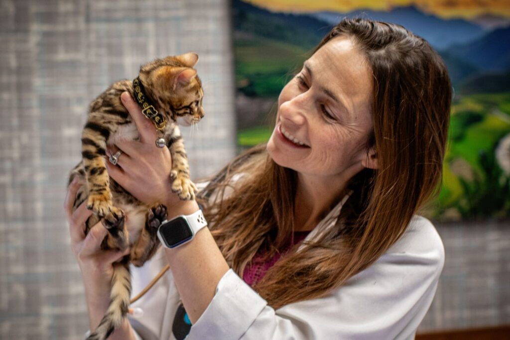 1st Pet Doctor with patient